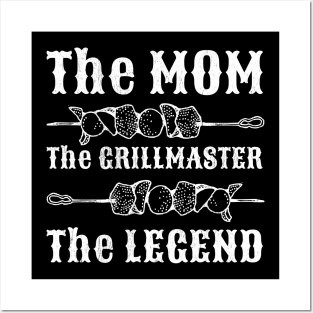 The Mom, The Grillmaster, The Legend Posters and Art